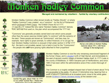 Tablet Screenshot of monkenhadleycommon.net
